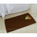 100% Cotton Non-Slip Bath Mat Jacquard Floor Towel